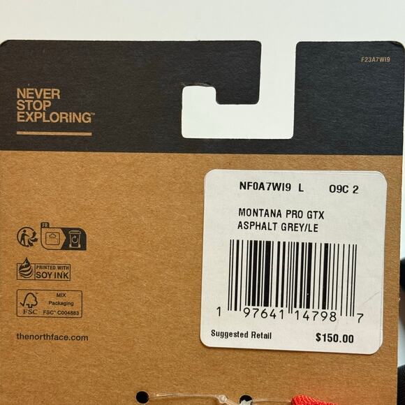 The North Face Montana Pro GTX Mitt sz: LARGE NEW WITH TAGS - Picture 4 of 6